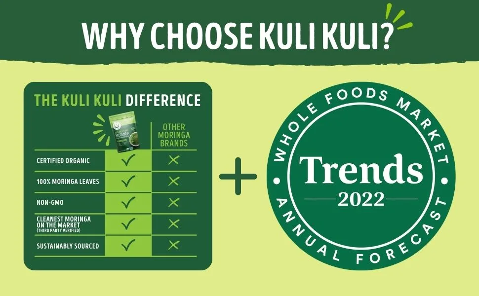 Kuli Kuli Moringa Vegetable Powder, 7.4 oz 7.4 Ounce (Pack of 1) - moringa powder