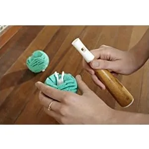 Full Circle Crystal Clear 2.0 Replaceable Bamboo Handle Glassware & Dish Cleaning Sponge, One Size, White Crystal Clear (White) - Full Circle, Cleaning Products, Cleaning Tools, Cleaning Supplies, Sponge, Dish Brush, Recycle