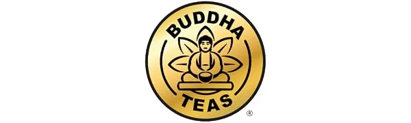 Buddba Teas Raspberry Leaf Tea - OU Kosher, USDA Organic, CCOF Organic, 18 Bleach-Free Tea Bag - Buddha Teas Logo