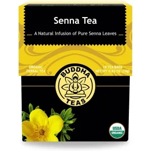 Buddha Teas Organic Senna Tea - OU Kosher, USDA Organic, CCOF Organic, 18 Bleach-Free Tea Bags - product information 2