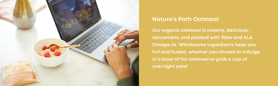Natures Path Oatmeal Steel Cut Quick Cook Organic, 24 oz - product information 5