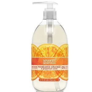 Seventh Generation Hand Wash, Mandarin Orange & Grapefruit Scent, 12oz Grapefruit 12 Fl Oz (Pack of 1) - product information 2