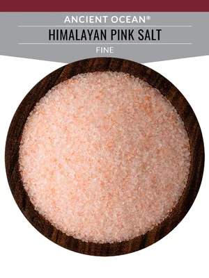SaltWorks Ancient Ocean Himalayan Pink Salt, Fine Grain, 5 Pound Bag 5 Pound (Pack of 1) Fine - saltworks ancient ocean himalayan salt fine grain