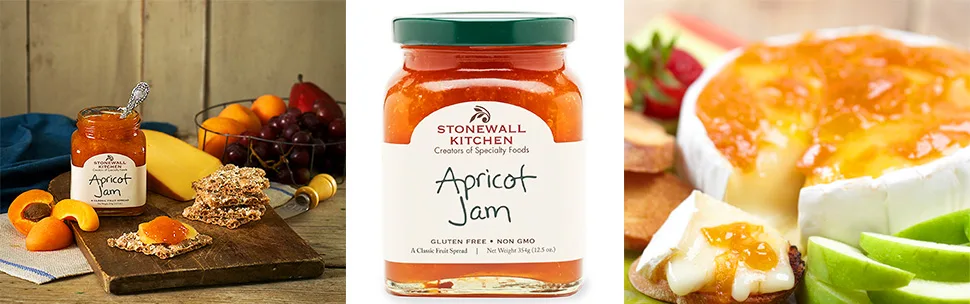 Stonewall Kitchen Apricot Jam, 12.5 Ounces Apricot 12.5 Ounce (Pack of 1) - product information 2
