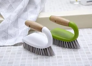 Full Circle Tough Stuff All-Purpose Scrub Brush, White 4.45" x 5.12" x 3.82" - Full Circle, Tough Stuff, Scrub Brush, Brush, Cleaning Brush, Scrub