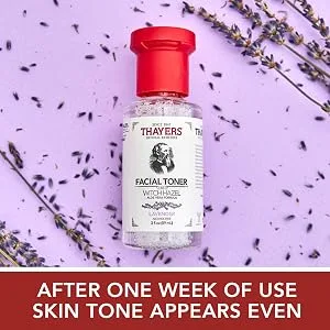 THAYERS Alcohol-Free Witch Hazel Facial Toner with Aloe Vera, Cucumber, Trial Size, 3 Ounce - Thayers