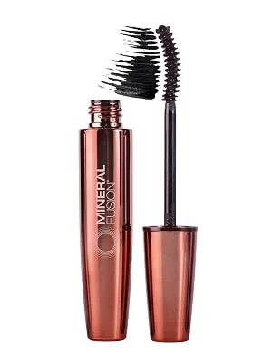 Mineral Fusion Lengthening Mascara, Graphite, 0.57 Fl Oz (Packaging May Vary) Graphite Lengthening - Curling Mascara in Gravity