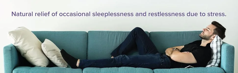 Natural Sleep Aid Pills Rest by Hyland's Sleeplessness and Stress Relief Supplement 50 Quick Dissolving Tablets - Rest Banner