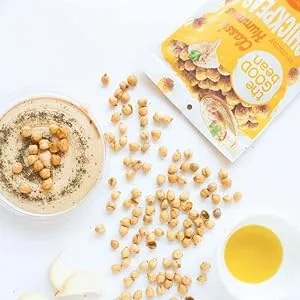 The Good Bean Crunchy Chickpeas Snacks, Sweet Sriracha , 6 Ounce - classic hummus chickpeas