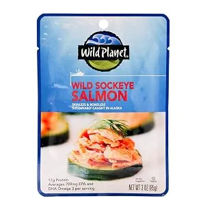 Wild Planet Wild Sockeye Salmon, 3 Ounce - product information 1
