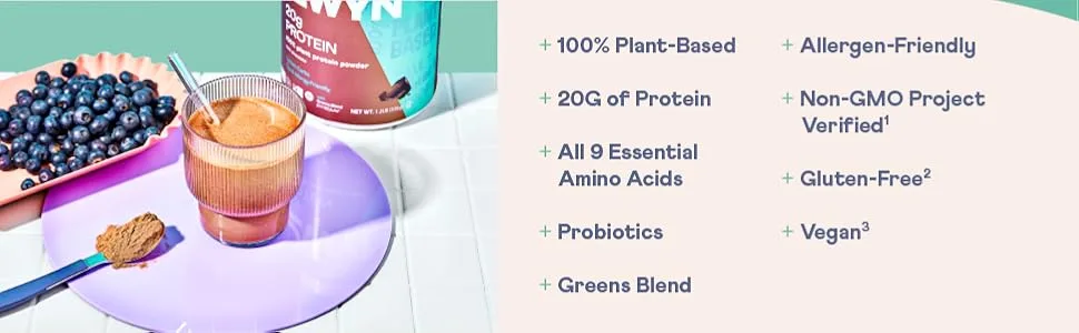 OWYN Only What You Need Plant-Based Protein Powder, Smooth Vanilla, 1.05 lbs 1.05 Pound (Pack of 1) - Keto Shake