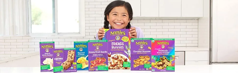 Annie's Organic Birthday Cake Bunny Graham Snacks, 7.5 oz. Box - product information 1