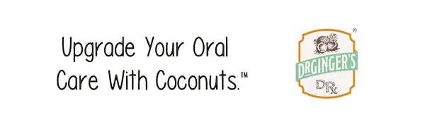 Dr. Ginger's Coconut Oil Toothpaste with White Activated Charcoal, 4 oz, 1 Count - Coconut Mint Flavor 4 Ounce, 1 Count - Dr. Ginger