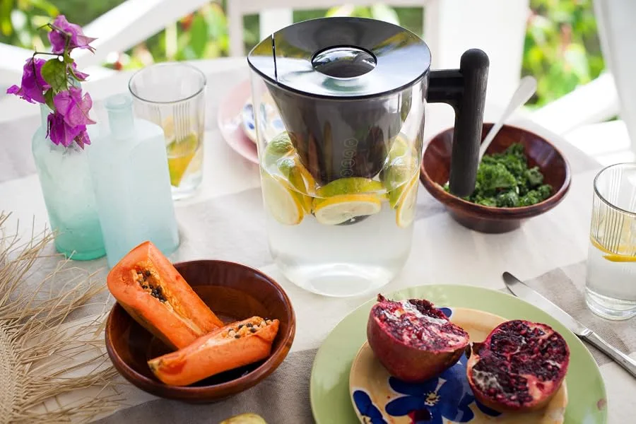 Soma Pitcher Plant-Based Water Filtration, 10-Cup, Black - product information 1