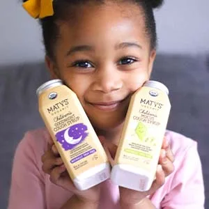 Maty's Organic Children's Mucus Cough Syrup, Made with Organic Honey, Thyme & Ginger - 6 fl oz. - Maty