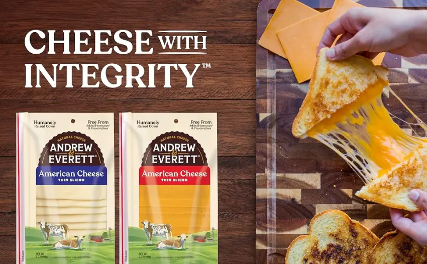 Andrew & Everett Hormone Free Grated Parmesan Cheese, 7 oz container 7 Ounce (Pack of 1) - American Cheese