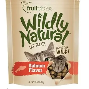 Wildly Natural Cat Treats Salmon - Fruitables Salmon Flavored Cat treats