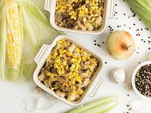 4 Sisters Rice, Rice Long Grain White Enriched, 80 Ounce - Mushroom and Corn Parboiled Rice