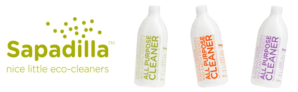 Sapadilla Sweet Lavender + Lime Biodegradable All-Purpose Cleaner Concentrate, 25 Ounce - Sapadilla All Purpose Cleaner