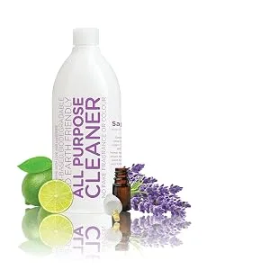 Sapadilla Sweet Lavender + Lime Biodegradable All-Purpose Cleaner Concentrate, 25 Ounce - Sapadilla All Purpose kitche bathroom countertop cleaner with sweet lavendar and lime scent