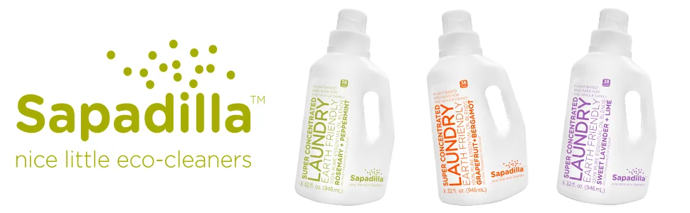 Sapadilla Grapefruit + Bergamot High Efficiency (he) Biodegradable Laundry Detergent Liquid , 32 Ounce - Sapadilla liquid laundry detergent mrs meyers method 7th generation seventh persil puracy natural