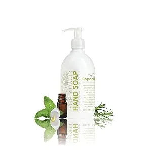 Sapadilla Sweet Lavender + Lime Biodegradable Liquid Hand Soap Pump, 12 Ounce, (Pack of 1) Lavender + Lime 1 Pack - Sapadilla liquid pump biodegradeable hand soap mrs meyers methos jr watkins
