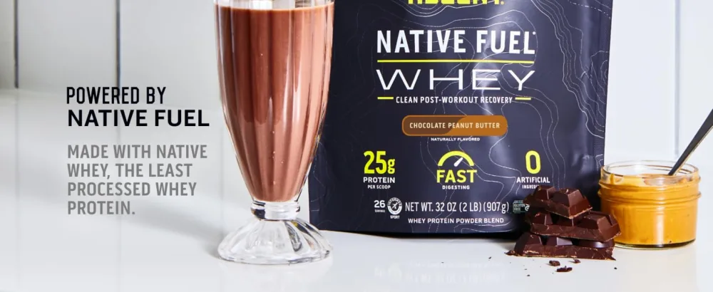 Ascent 100% Whey Protein Powder - Post Workout Whey Protein Isolate, Zero Artificial Flavors & Sweeteners, Gluten Free, 5.5g BCAA, 2.6g Leucine, Essential Amino Acids, Chocolate 2 lb - Whey protein powder