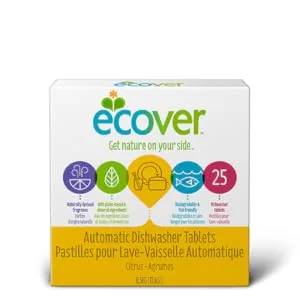 Ecover Automatic Dishwasher Soap Tablets, Citrus, 45 Count - product information 1