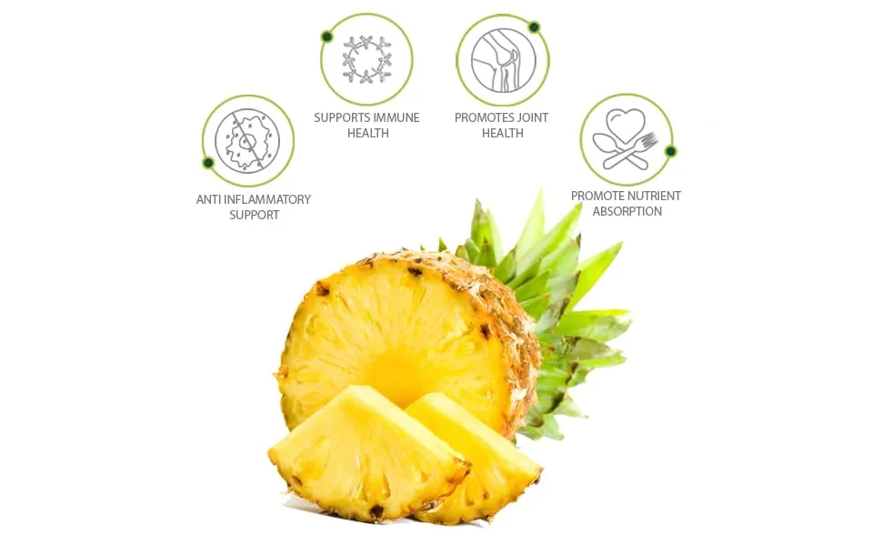 Herbal Secrets Bromelain 500 Mg 120 Tablets (Non-GMO)- Proteolytic Enzyme* Anti-Inflammatory Properties* Support Joint Health* Promotes Nutrient Absorption* 120 Count (Pack of 1) - product information 2