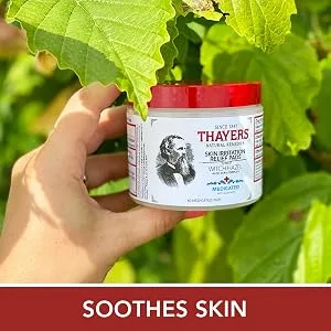 THAYERS Camphor Pain Relieving Pads, Clear/White, Witch Hazel, 60 Count (Pack of 1), Packaging May Vary Medicated 60 Count (Pack of 1) - med pads section 2