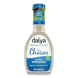 Daiya Blue Cheeze Dairy-Free Dressing, 8.36 oz Blue Cheeze 8.36 Ounce (Pack of 1) - daiya vegan blue cheese dressing