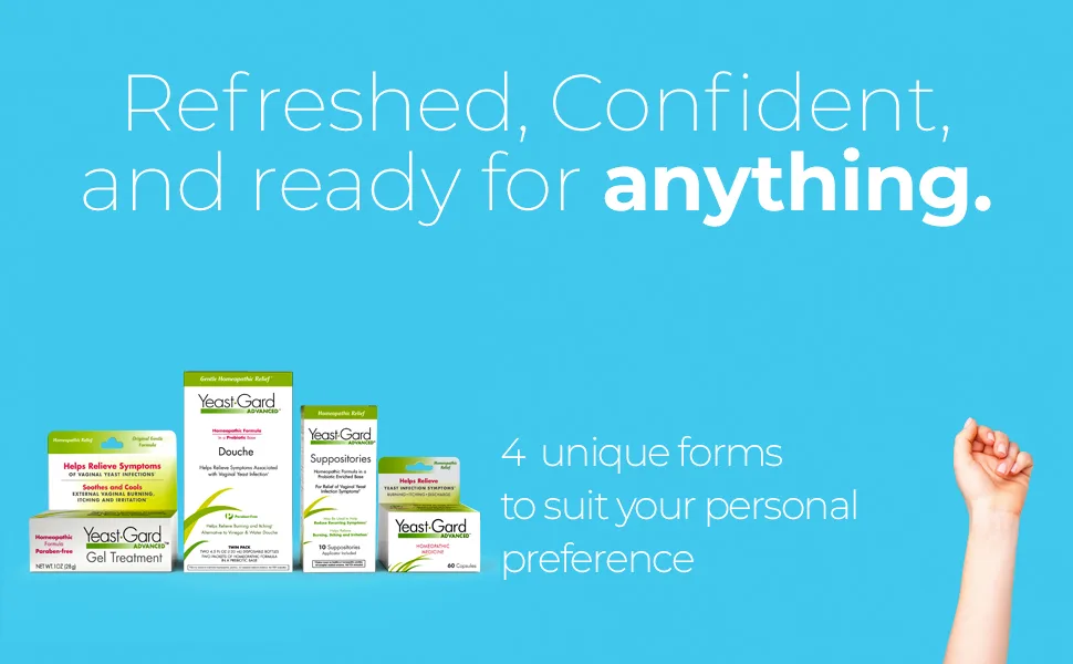 Advanced Homeopathic Gel Treatment - for External Yeast Infection Symptom Relief 1 Ounce (Pack of 1) - YeastGard Yeast Infection Symptom Relief - helps prevent symptoms of yeast infection