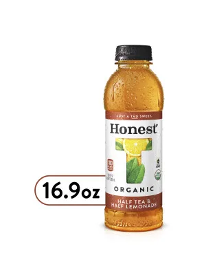 Honest Tea Organic Fair Trade Half Tea & Half Lemonade Gluten Free, 16.9 fl oz - unspecified