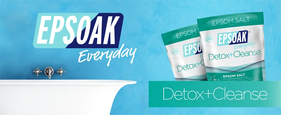 Epsoak Everyday Epsom Salts - 2 lbs. Detox + Cleanse Bath Salts 2 Pound (Pack of 1) - product information 2
