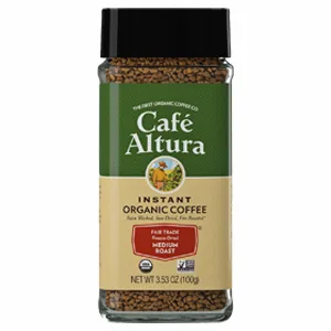 Cafe Altura Whole Bean Organic Coffee, Regular Roast (Packaging May Vary) - Organic Instant Coffee