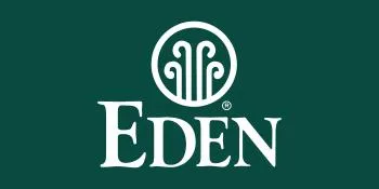 Eden Organic Baked Beans with Sorghum, Mustard, and Spices, Navy, 15 oz (12-Pack) - eden logo