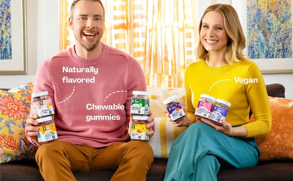 Hello Bello Organic Kid’s Multi Vitamin Gummy – 60ct (Pack of 1) 60 Count (Pack of 1) - hello bello
