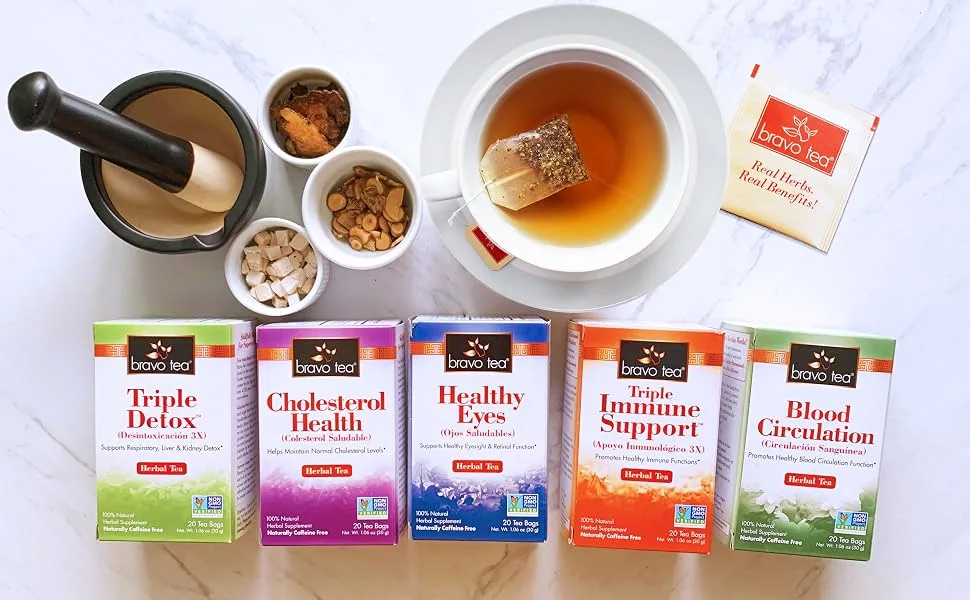 Tea,menopause Comfort, 2.5 Pound - A row of Bravo Tea