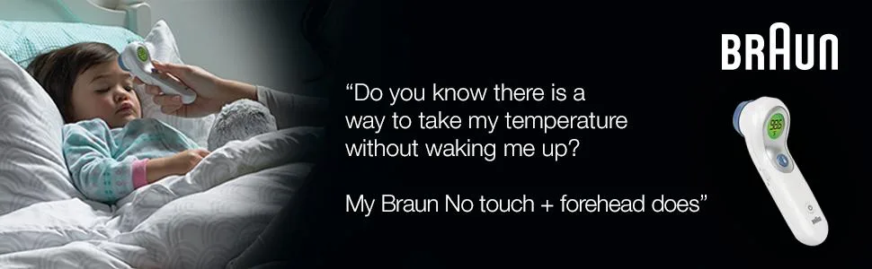 Braun No Touch and Forehead Thermometer - Touchless Thermometer for Adults, Babies, Toddlers and Kids – Fast, Reliable, and Accurate Results - product information 1