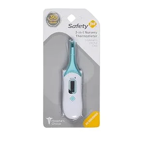 Safety 1st 3-in-1 Nursery Thermometer - product information 1