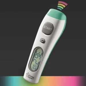 Tommee Tippee Digital No Touch Forehead Thermometer for Baby | Fast 2 Second Results | Fever Indicator | Memory Function - product information 6