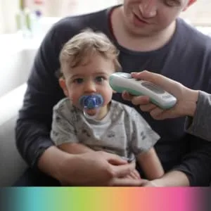 Tommee Tippee Digital No Touch Forehead Thermometer for Baby | Fast 2 Second Results | Fever Indicator | Memory Function - product information 8