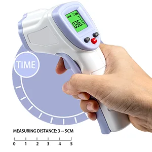 Non Contact Infrared Thermometer, AXHKIO Digital Forehead Thermometer for Adults Kids and Baby, with LCD Display - product information 3