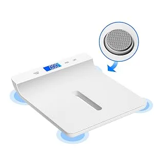KUBEI Baby Scale, Digital Infant Scale, Multi-Function Digital Scale for Pets, Toddler Scale with Measure Babies Weight and Height Tray, Precision Digital Puppy Scale with kg/lb/oz, Holding Function - High Precision Sensor