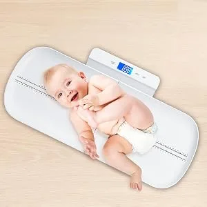 KUBEI Baby Scale, Digital Infant Scale, Multi-Function Digital Scale for Pets, Toddler Scale with Measure Babies Weight and Height Tray, Precision Digital Puppy Scale with kg/lb/oz, Holding Function - scenes to be used