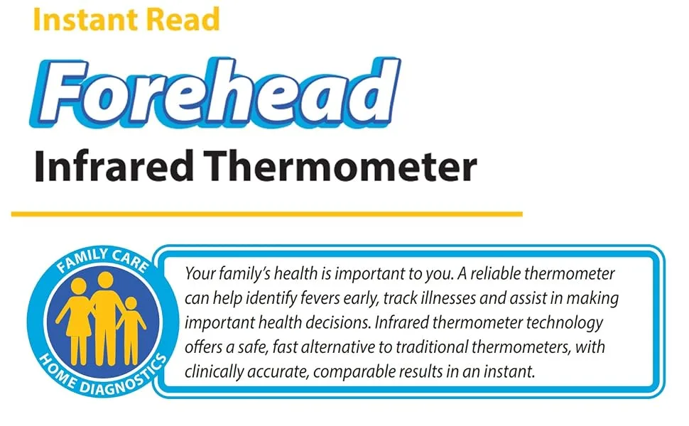 Veridian Healthcare 09-348 Infrared Thermometer - fOREHEAD