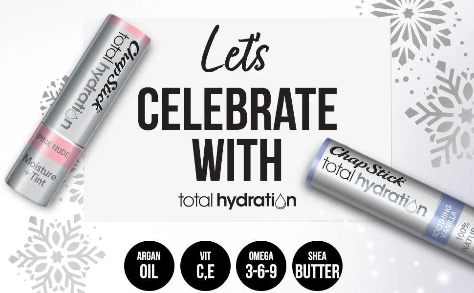 ChapStick Total Hydration Lip Kit Gift Set, Lip Moisturizer, Lip Scrub and Lip Balm Set - 4 Count Lip Kit Gift Set Hydration New - product information 2