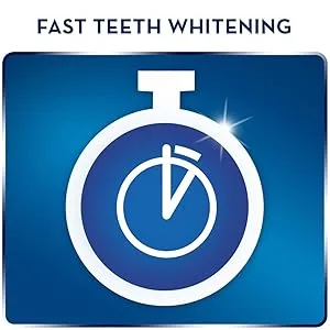 Crest 3D Whitestrips, Glamorous White, Teeth Whitening Strip Kit, 32 Strips (16 Count Pack) -Packaging may vary Whitestrips Kit (16 Treatments) - product information 5