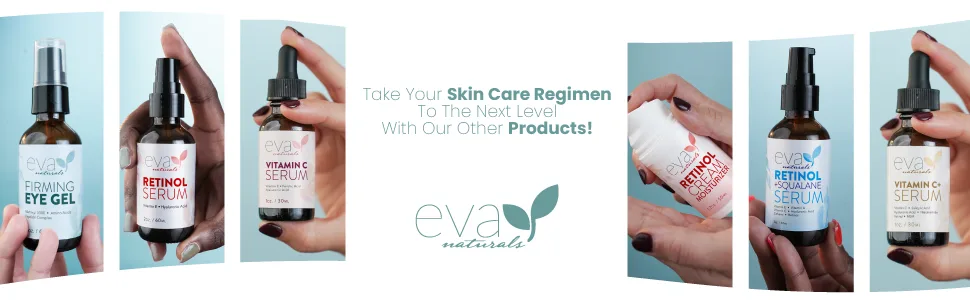 Peptide Complex Serum 2oz (2 Pack) 2 Fl Oz (Pack of 2) - Eva Naturals product line next to try our other skin renewing products