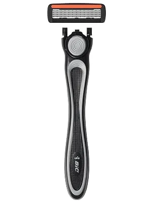 BIC Flex 4 Sensitive Hybrid Men's 4-Blade Disposable Razor, 1 Handle and 12 Cartridges 1 Handle 12 Cartridges - flex 4, mens disposable razor, disposable razor, mens razor, flex 4 razor, flex 4 refill